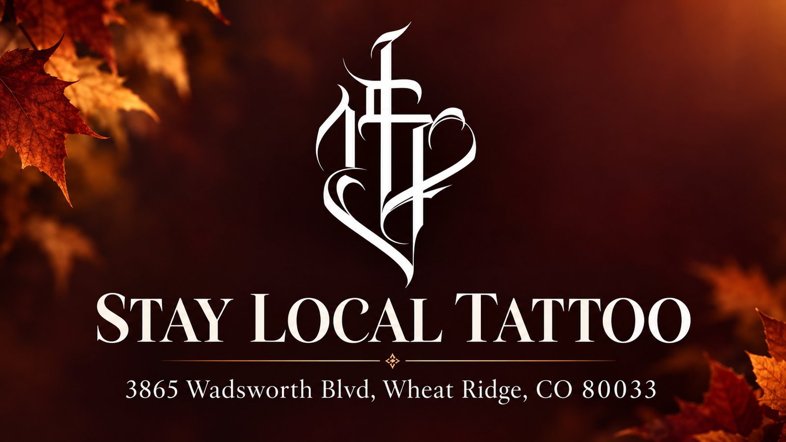 Fall tattoo planning at Stay Local Tattoo in Wheat Ridge near Denver Colorado